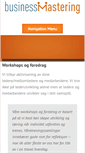 Mobile Screenshot of businessmastering.no