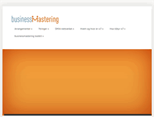 Tablet Screenshot of businessmastering.no